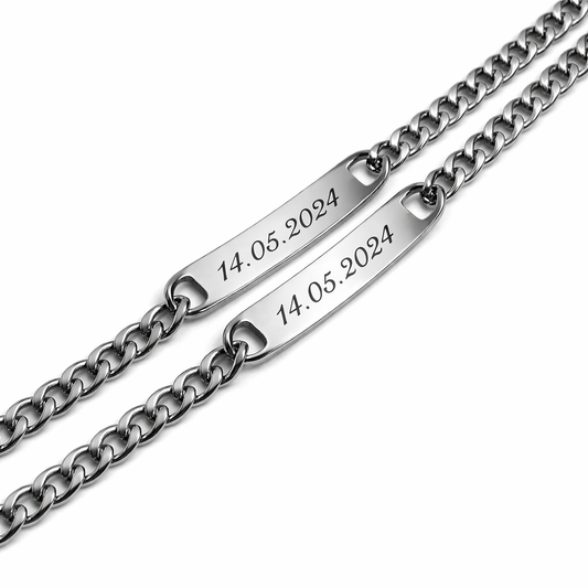 Brazalete Esclava Gruesa Personalizable