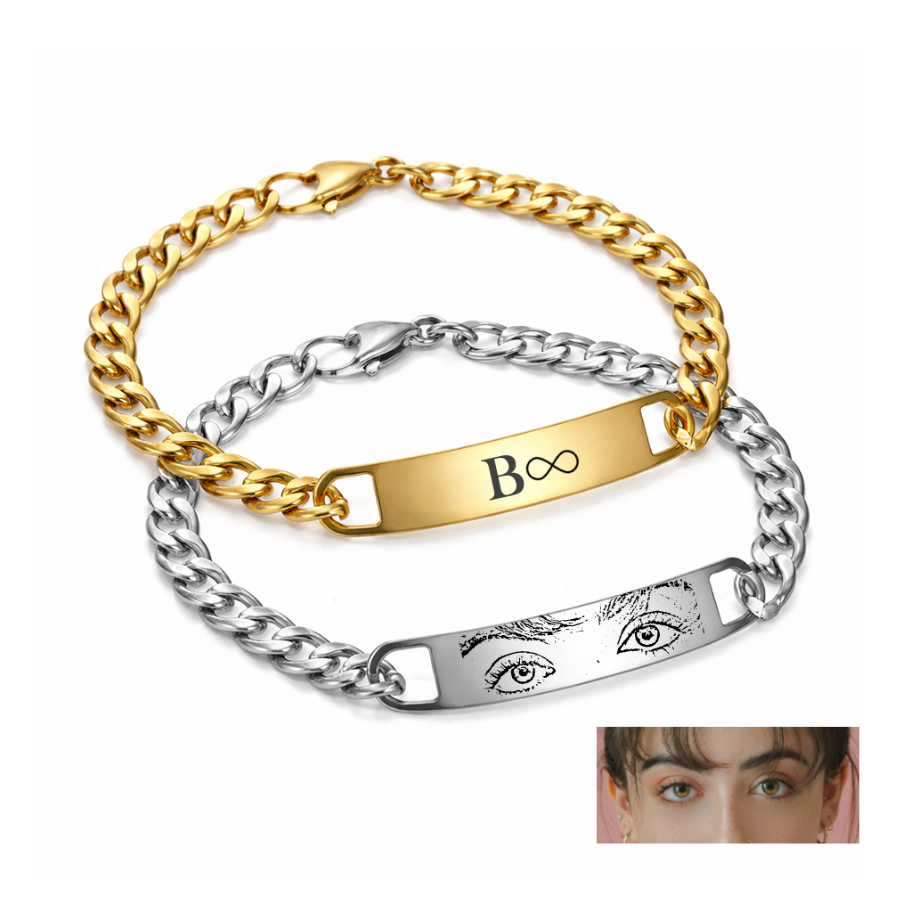 Brazalete Esclava Gruesa Personalizable