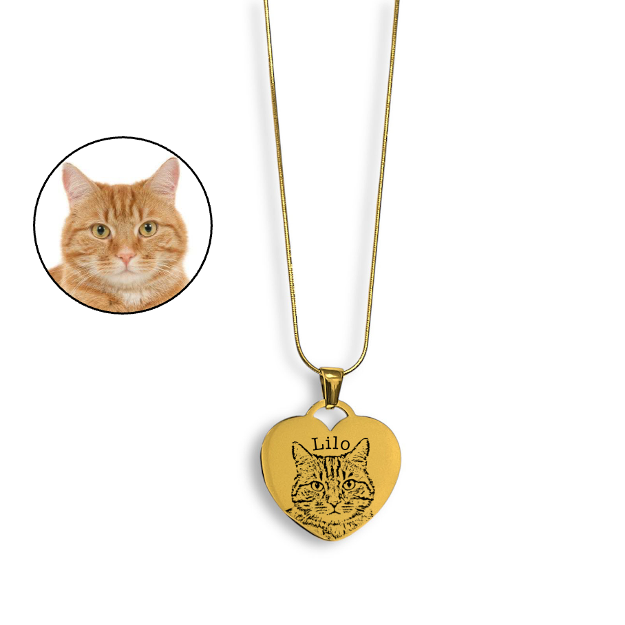 Collar Corazón Dorado