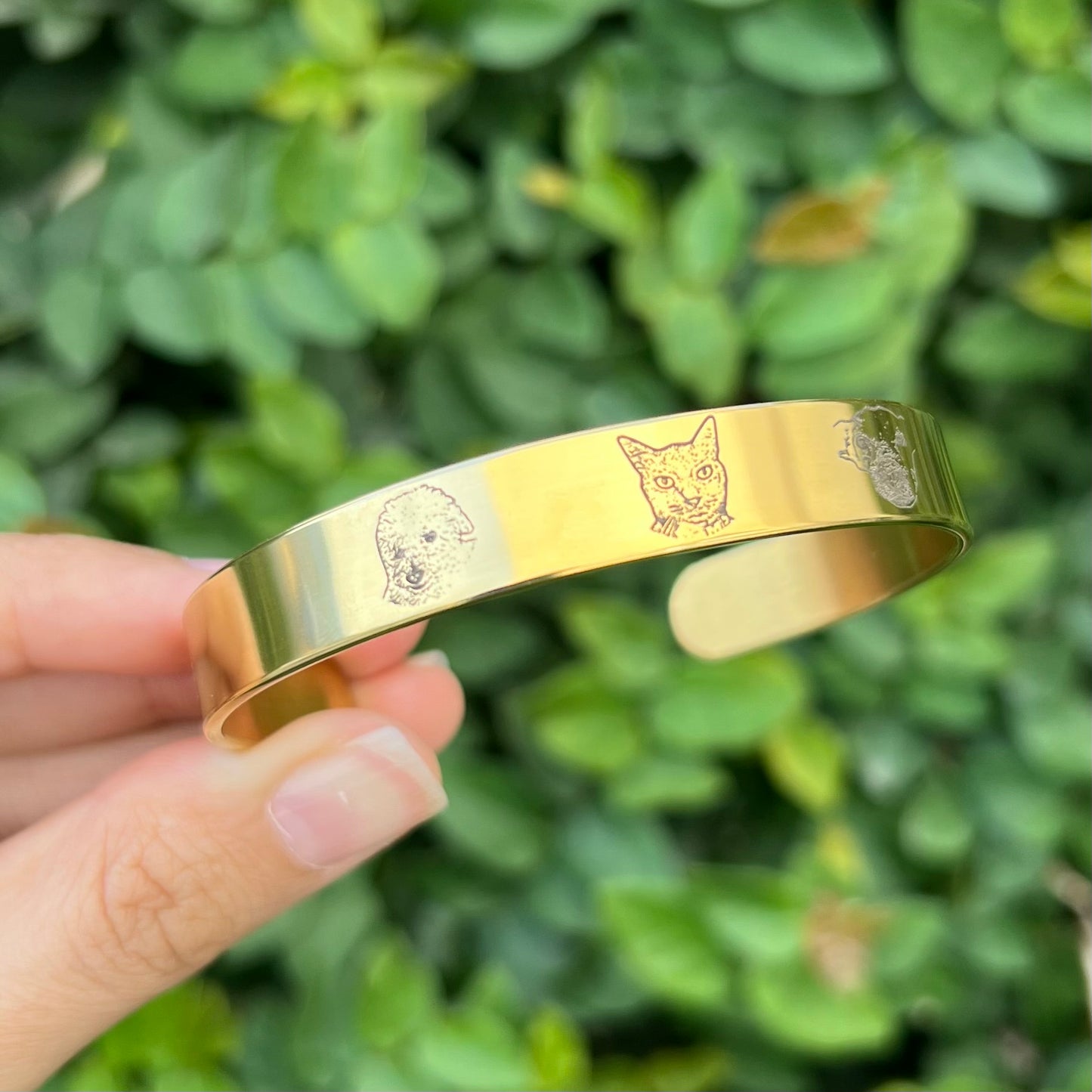 Brazalete personalizado con fotografías