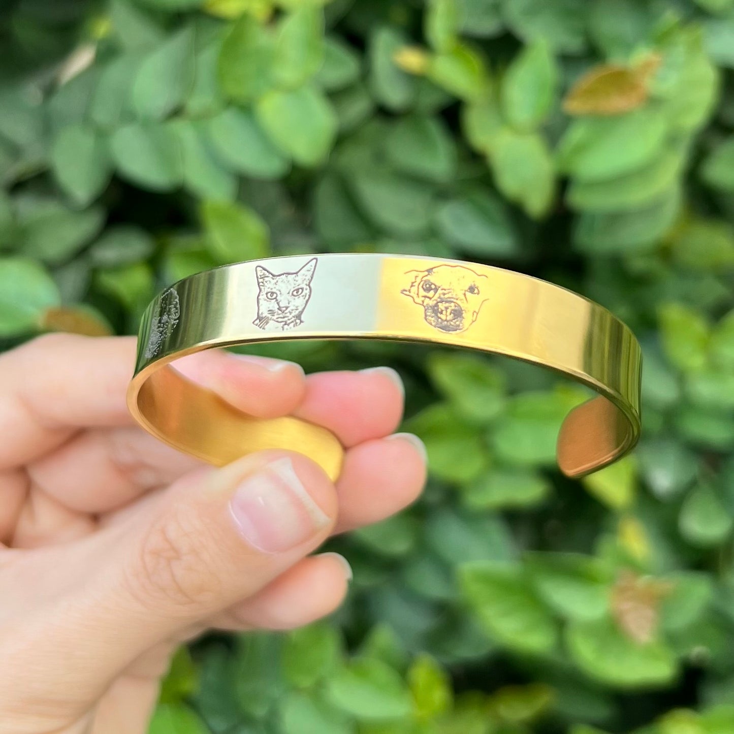 Brazalete personalizado con fotografías