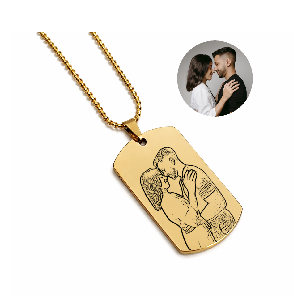 Collar Militar Dorado