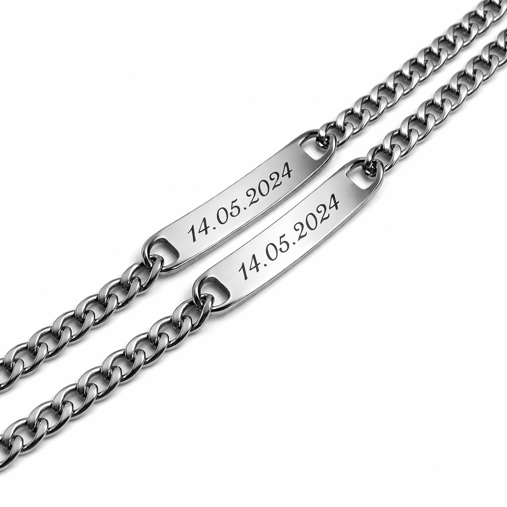 Brazalete Esclava Gruesa Personalizable