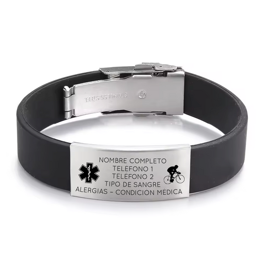 Brazalete Silicón de Identificación